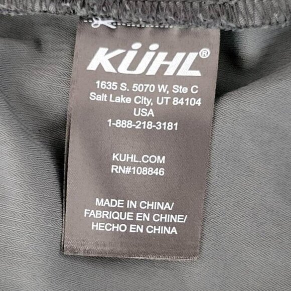 Kuhl  Dark Grey Windbreaker # 260  Size S - Picture 14 of 16